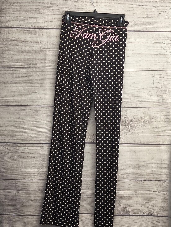 I.AM.GIA Pants - I.AM.GIA Blare Track Pants Black Polka Dot Size Medium